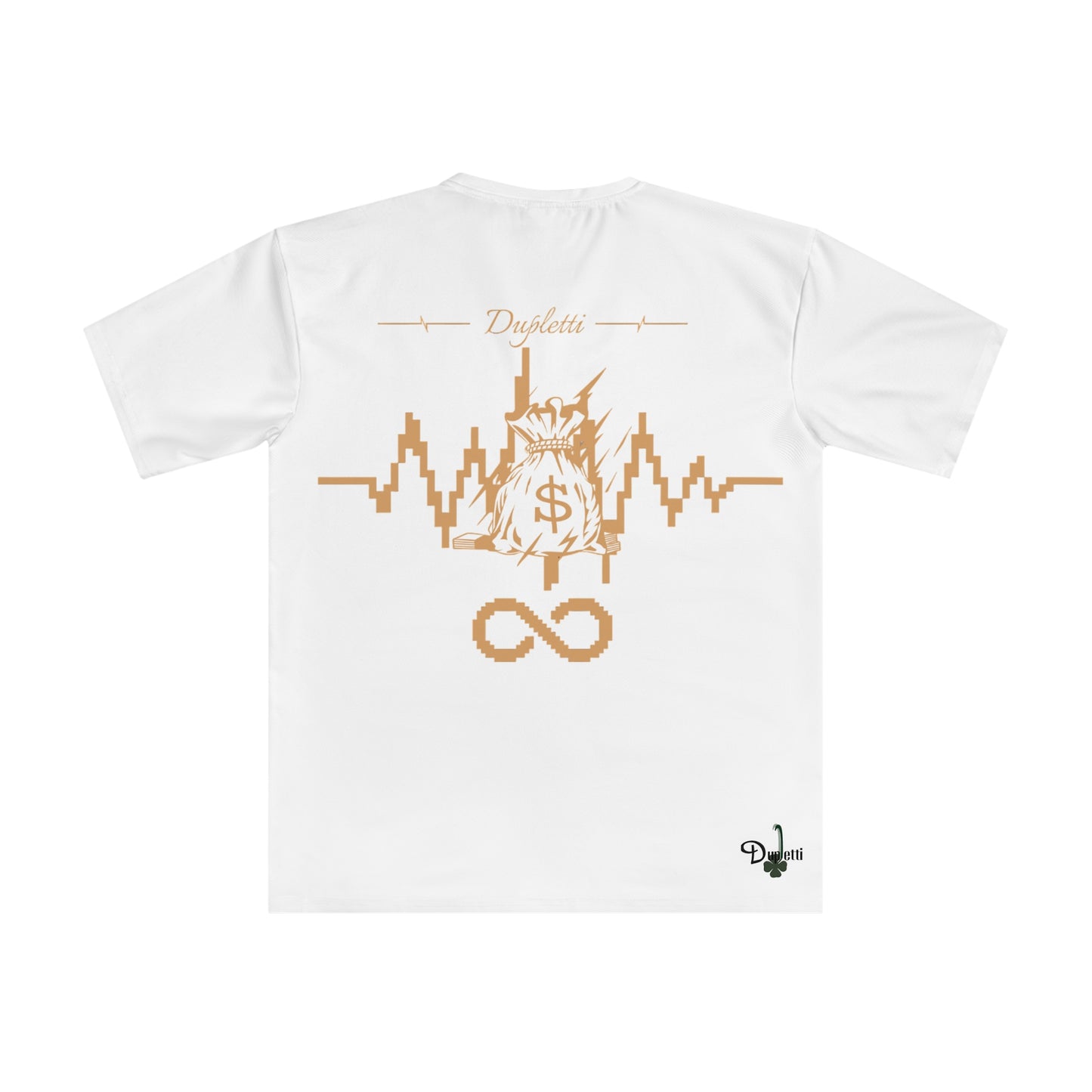 money gold Loose T-shirt (AOP)